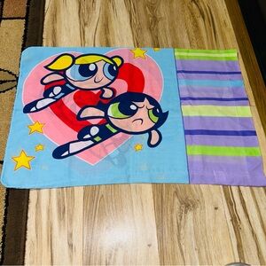 Vintage Y2K PowerPuff Girls Cartoon Network Pillow Case